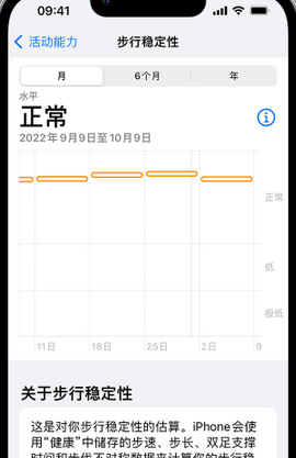 渭滨iPhone手机维修如何在iPhone开启'步行稳定性通知'