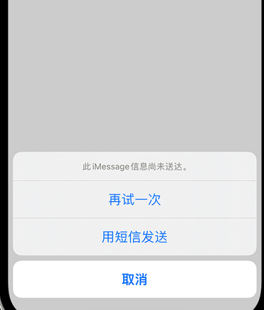 渭滨apple维修iPhone上无法正常发送iMessage信息