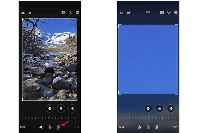 渭滨苹果手机维修分享iPhone手机如何使用裁剪功能隐藏照片 